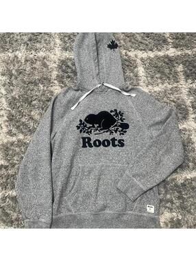 Roots Men's Grey Hoody